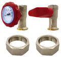 Pumpenabsperrset 1"