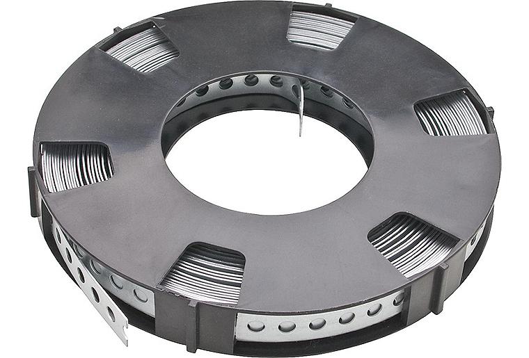 Lochband verzinkt in Kassette 12mm x 10m