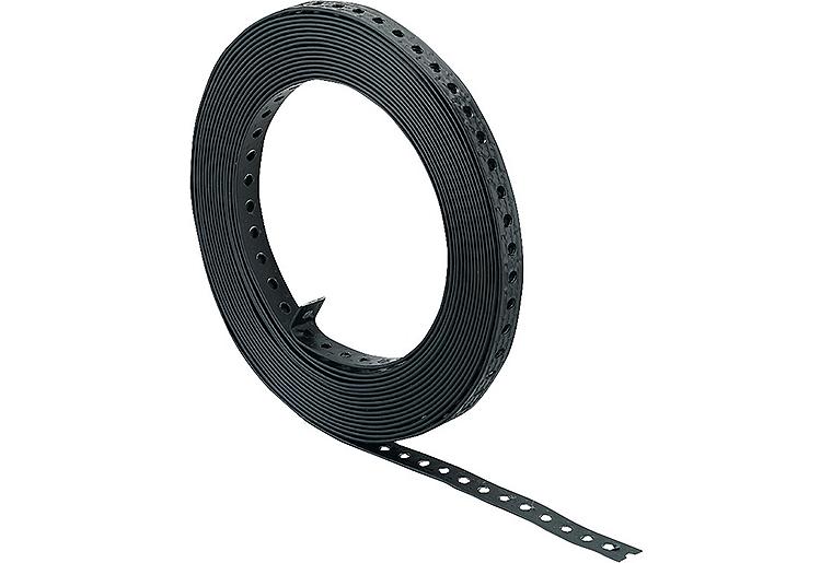 Lochband kunststoffbeschichtet Breite 14mm / Rolle a 10 m