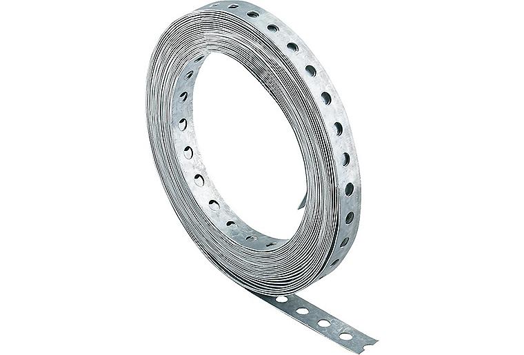 Montagelochband verzinkt 12mm x 10m