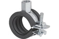 Clip-Rohrschelle verzinkt 1/2" 20 - 23 mm M8/M10,