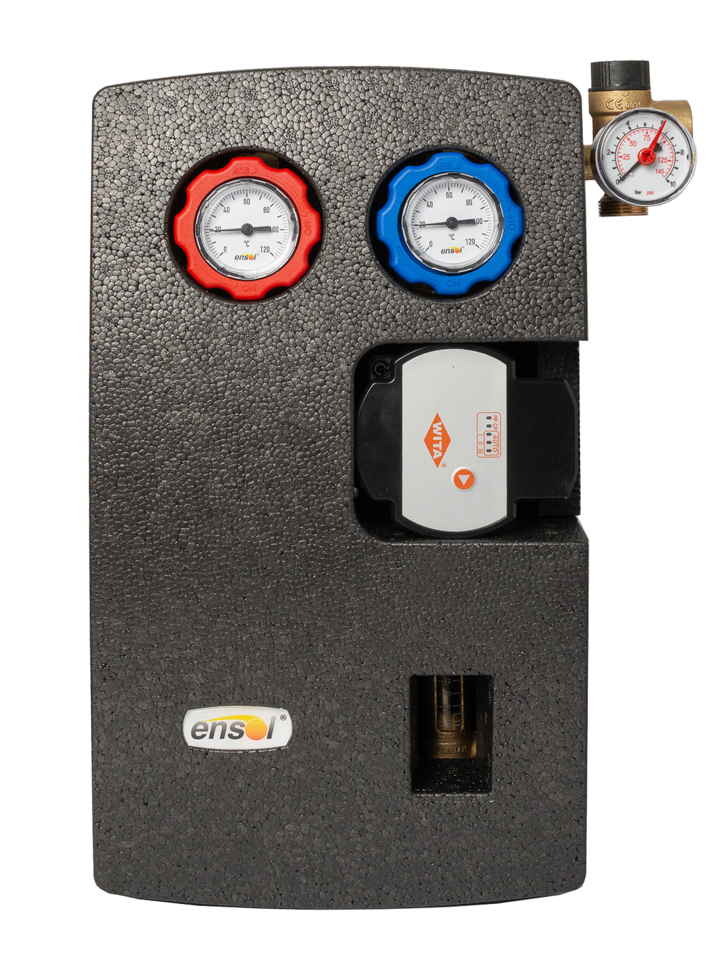 2-Strang Solarstation 2-14L/MIN. mit Solarpumpe 15-60 / PWM tauglich