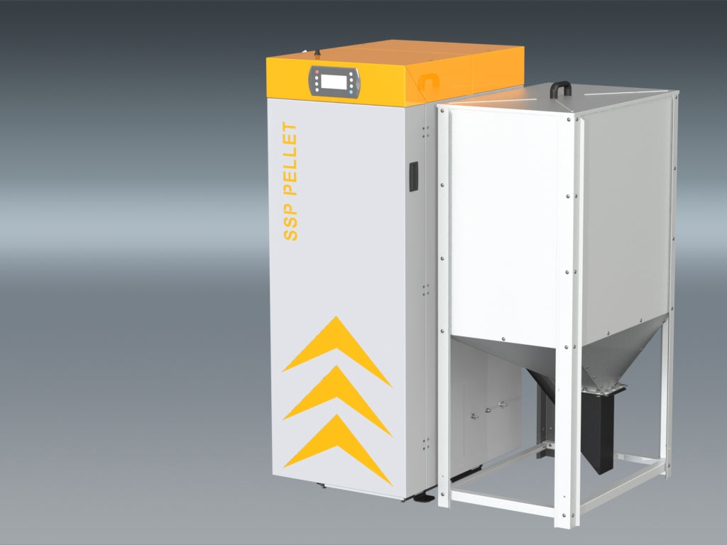 Pelletkessel SSP Pellets Kombi 24 KW (inkl. Sensoren)
