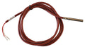 Temperatursensor PT1000 Kesselsensor / Kollektorfühler  ( Silikon )