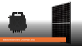PV-Balkon-Kleinkraftwerk 820 Watt 2 Module