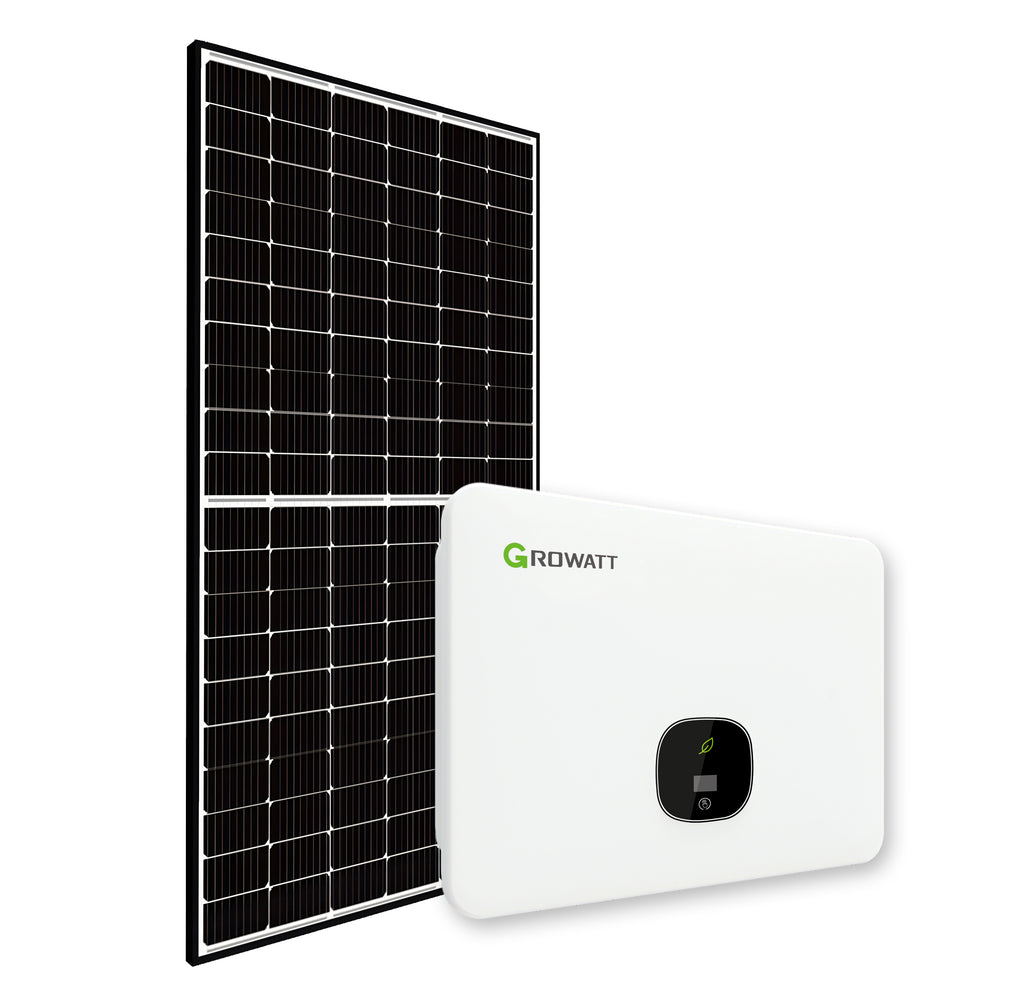 PV-Set 30,34 kWp mit Growatt MID 30KTL3-X und Montagesystem mit Dachhaken