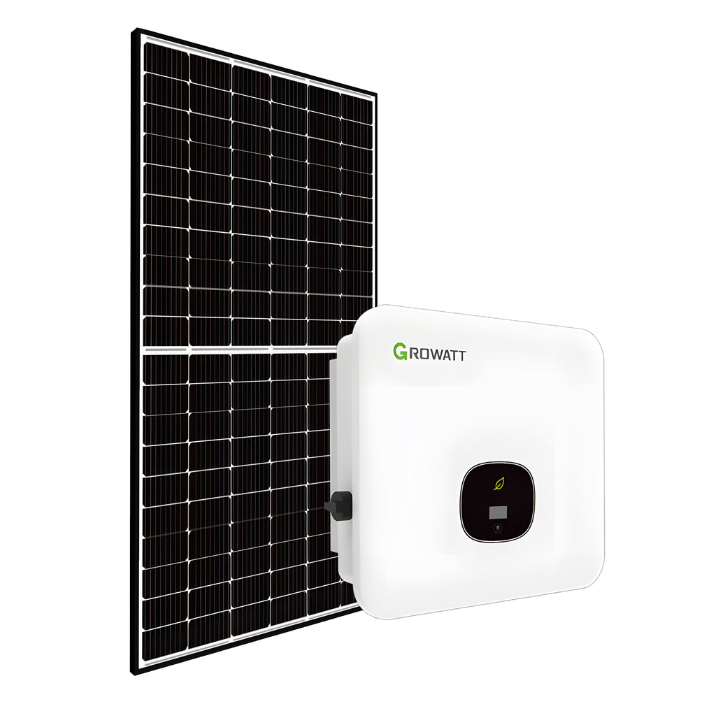 PV-Set 5,33 kWp mit Growatt 5000TL3-X und Montagesystem mit Dachhaken