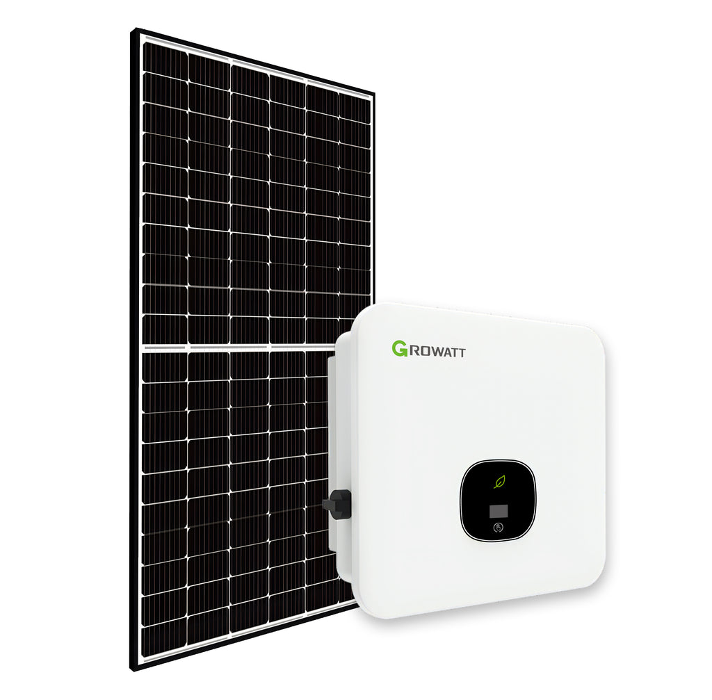 PV-Set 10,25kWp mit Growatt MOD 10KTL3-X und Montagesystem mit Dachhaken