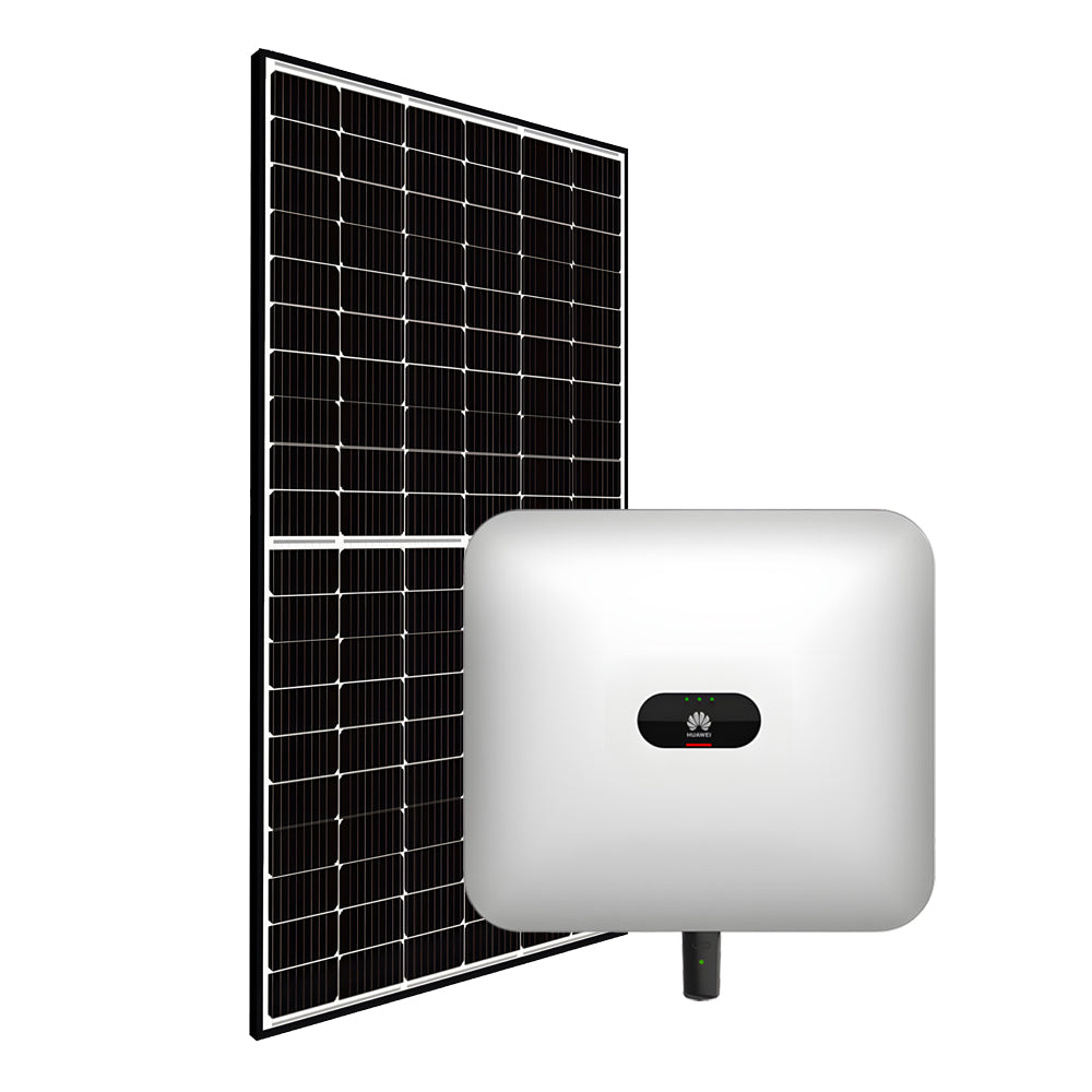 PV-Set 5,33 kWp mit Huawei Hybridwechselrichter und Montagesystem mit Dachhaken