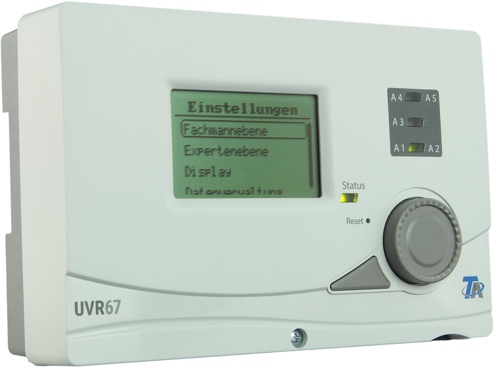 Dreikreis Universalregelung mit grafischem Display UVR 67-3 (Technische Alternative)