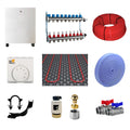 Fußbodenheizung-Set 100 m² (Noppenplatte)