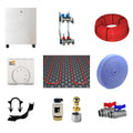 Fußbodenheizung Set 10 m² (Tackerplatte)