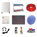Fußbodenheizung-Set 90 m² (Noppenplatte)