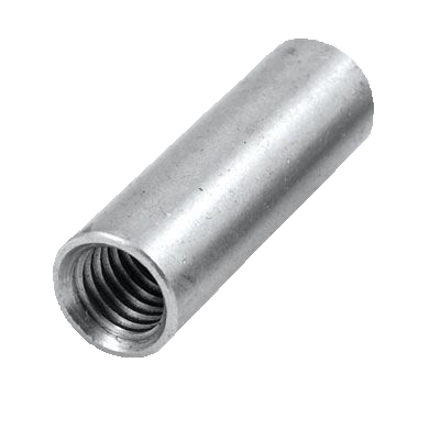 Gewindemuffe rund verzinkt M8x30