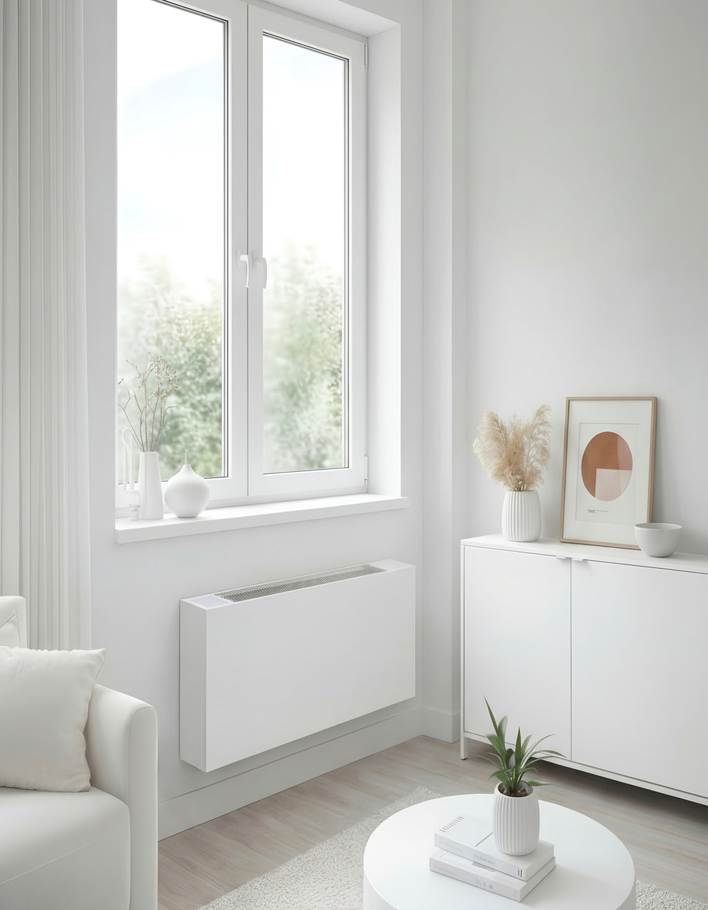 Callories Eco 125 Niedertemperatur Heizkörper für Heizen und Kühlen