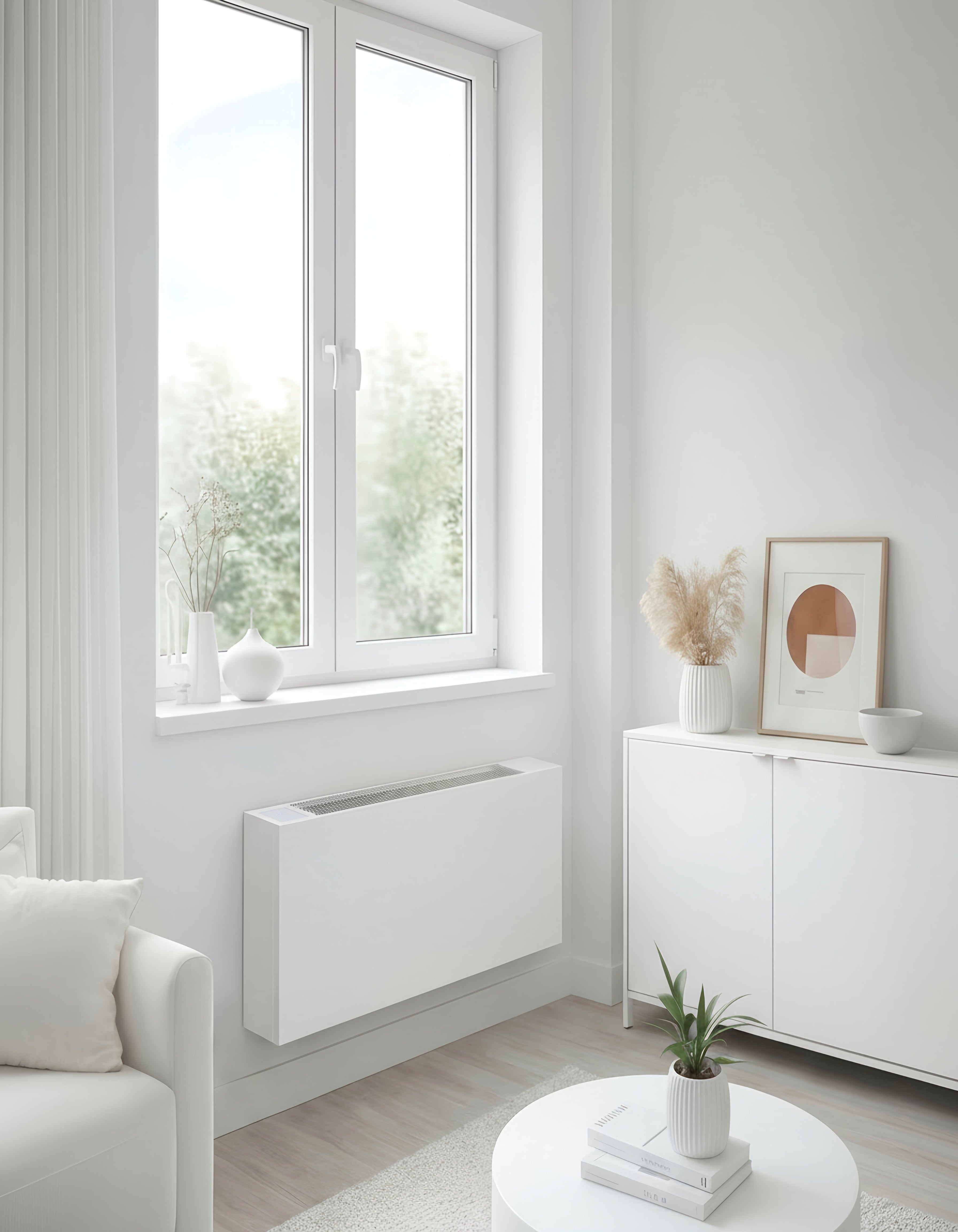 Callories Eco 125 Niedertemperatur Heizkörper für Heizen und Kühlen