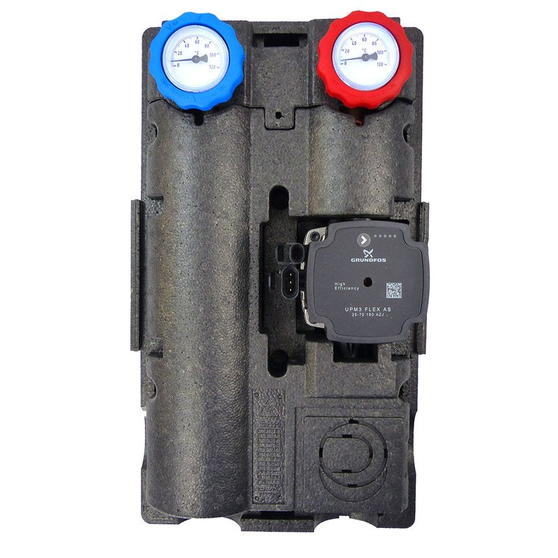 NSF Pumpengruppe direkt mit GRUNDFOS UPM3 Hybrid Energieeffizienzpumpe