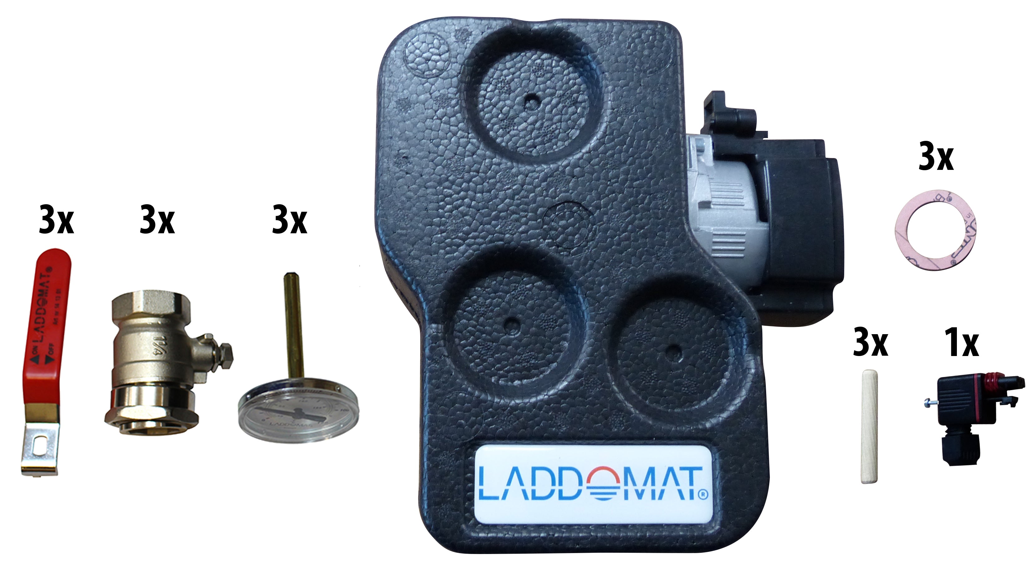 Laddomat 21-60 R32 LM9A 63° mit Grundfos UPM3L