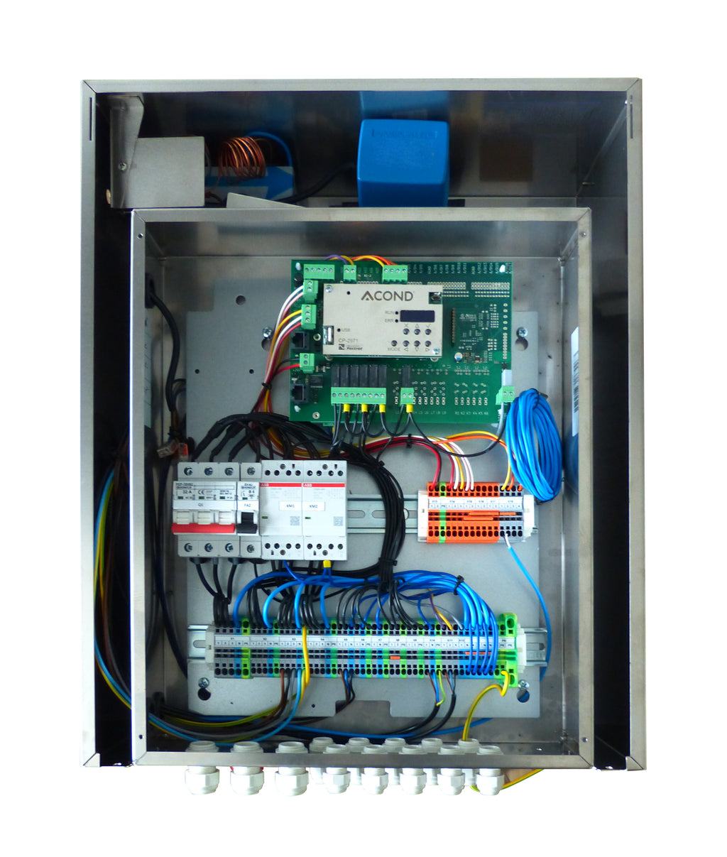 Volksheizung Acond Wärmepumpen Set 9 kW inkl. Wärmepumpenspeicher und Hängenden Pufferspeicher