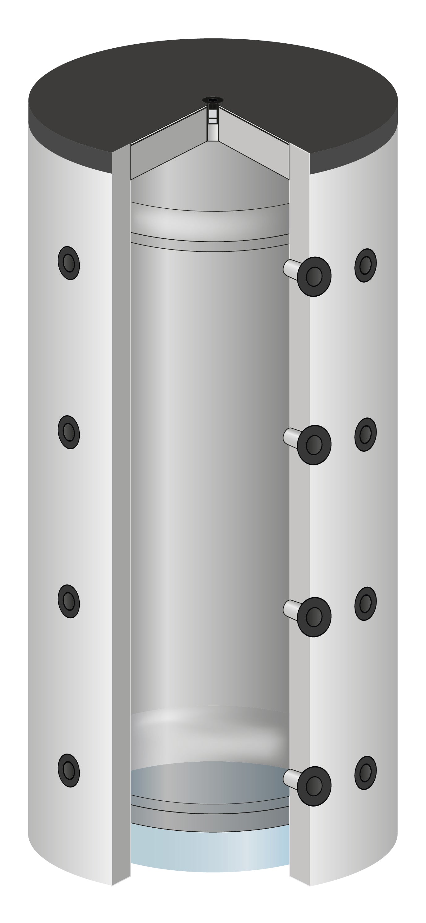 Wärmepumpe Sparset 10 kW inkl. Wärmepumpenspeicher und Pufferspeicher