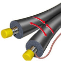 Solarleitung Twinrohr DN25 50 Meter inkl. Basisfittingssatz