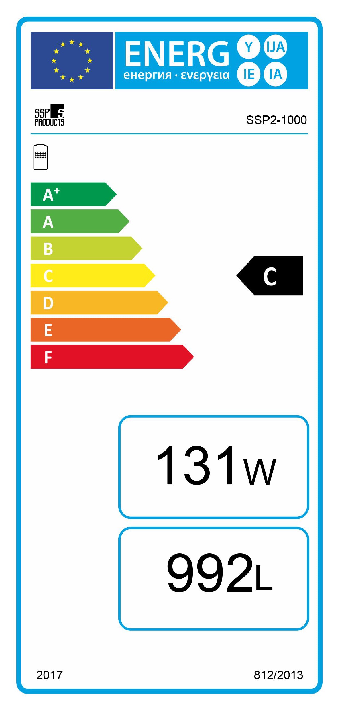 Solar-Standspeicher 1000 Liter