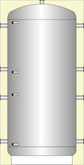 Systempufferspeicher UT 500 Liter R0  inkl. Isolierung Energieeffizienzklasse B