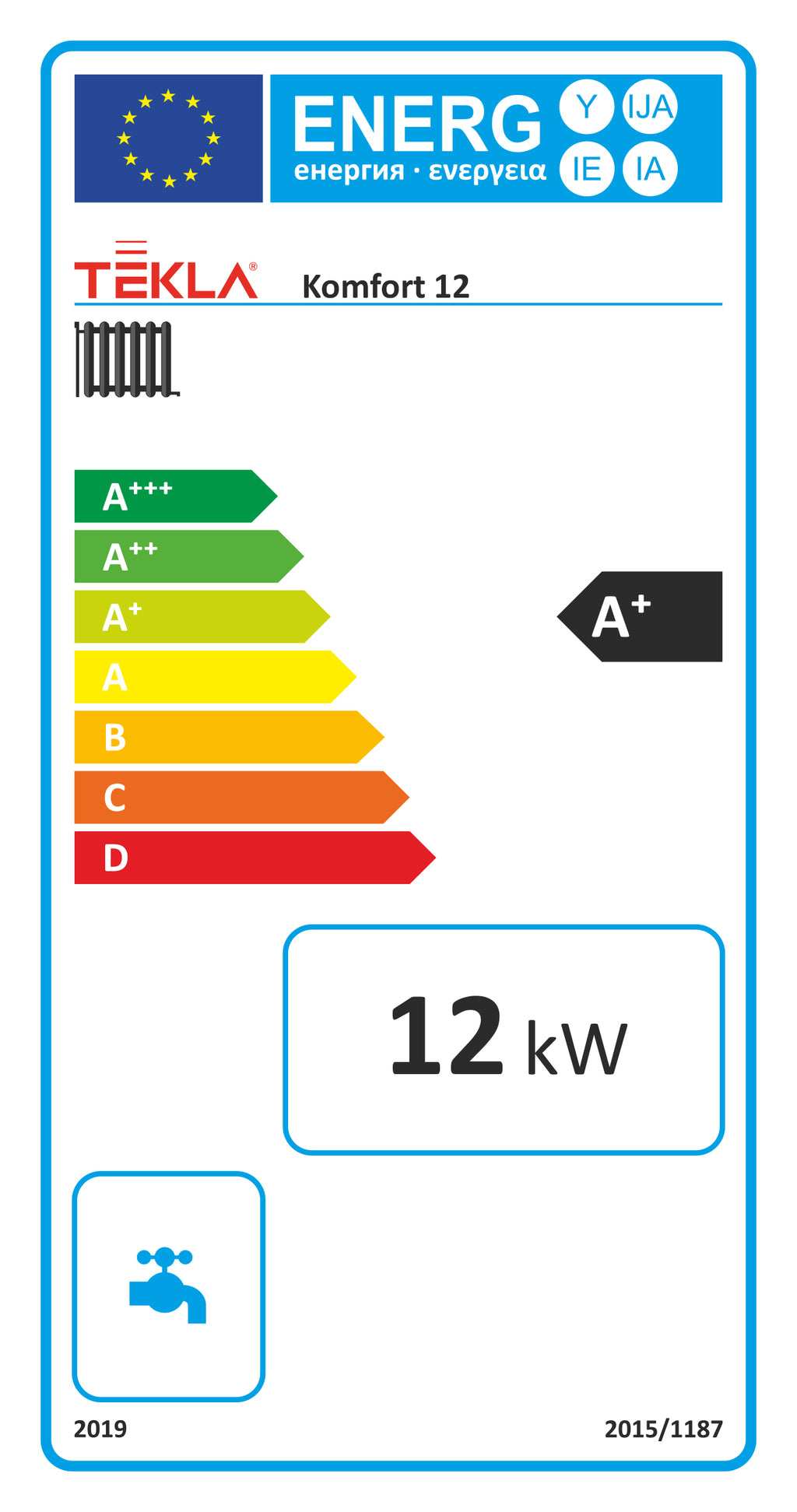Pelletkessel TEKLA Komfort 12