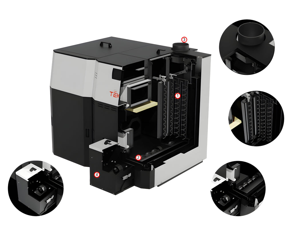 Pelletkessel TEKLA Komfort 12