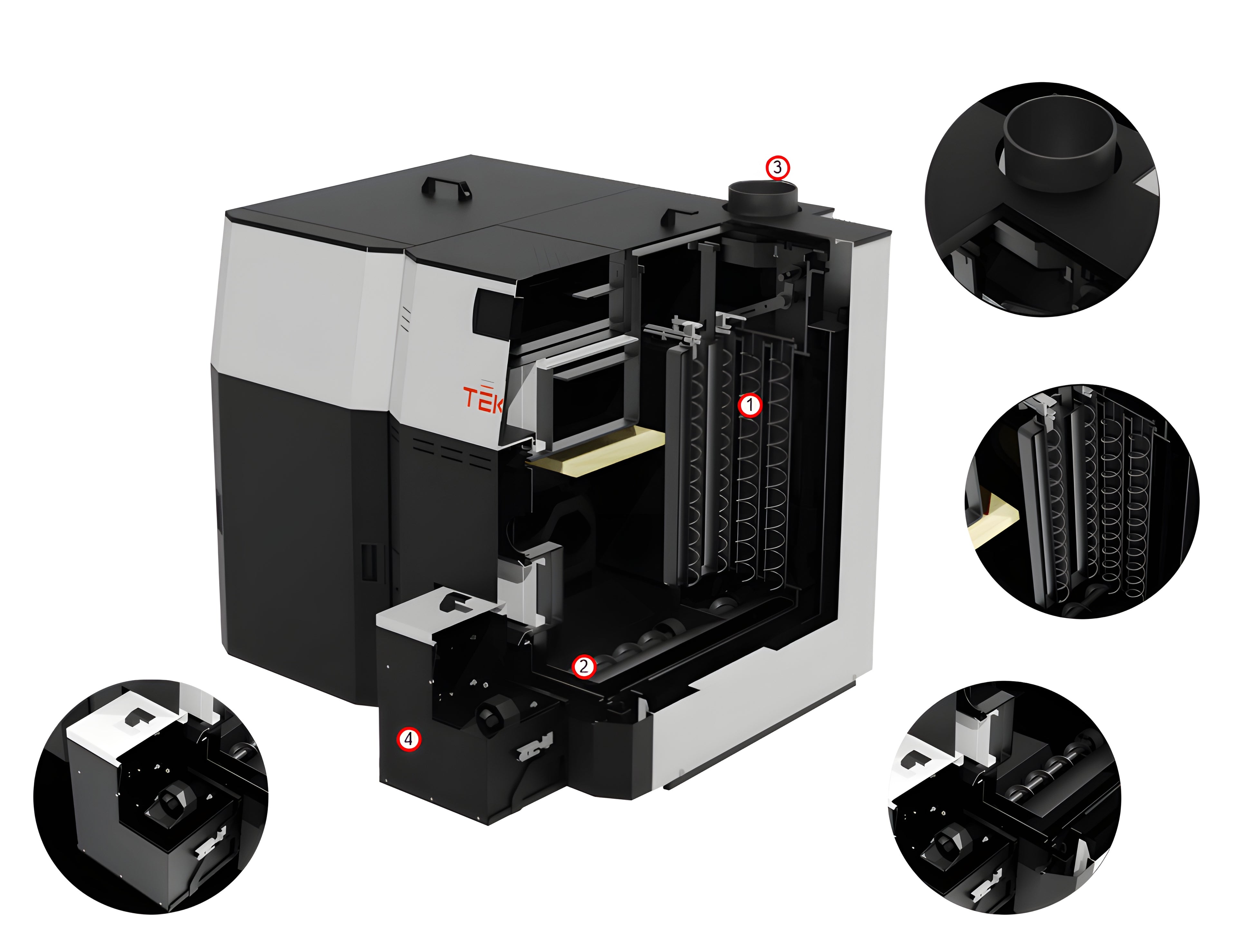 Pelletkessel TEKLA Komfort 12